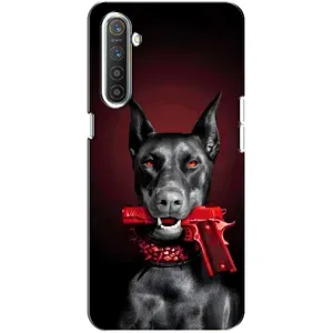 Чохол ДОБЕРМАН для Realme XT (Доберман злий)