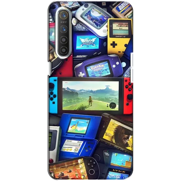 Чехол с рисунком «Джойстики» для Realme XT Чехол с рисунком «Джойстики» для Realme XT