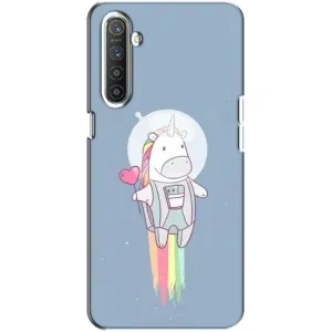 Чохол Unicorn на Realme XT (Єдинорог космонавт)