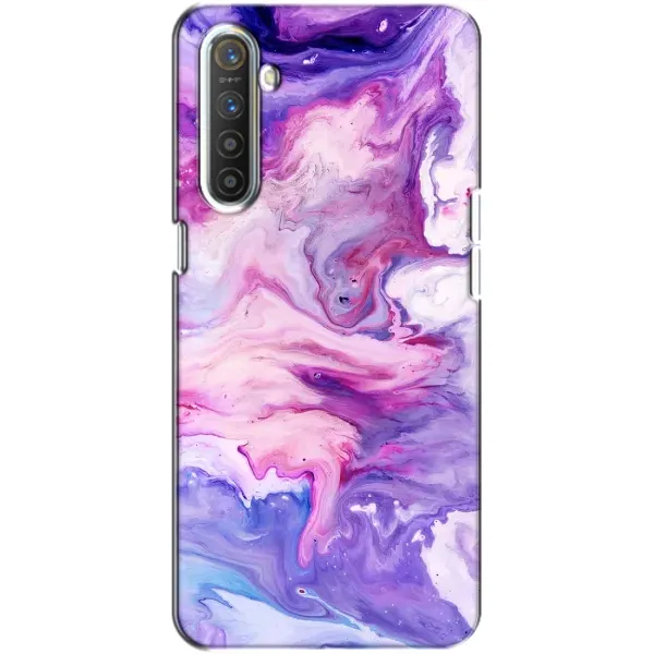 Чехол с рисунком «Фиолетовый мрамор» для Realme XT Чехол с рисунком «Фиолетовый мрамор» для Realme XT