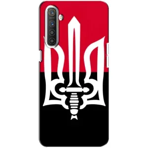 Чехлы УПА (Красно-Чёрный) на Realme XT (Герб Украины)