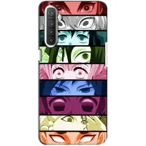 Силиконовые чехлы с глазами Anime для Реалми ХТ (Глаза Хашира)