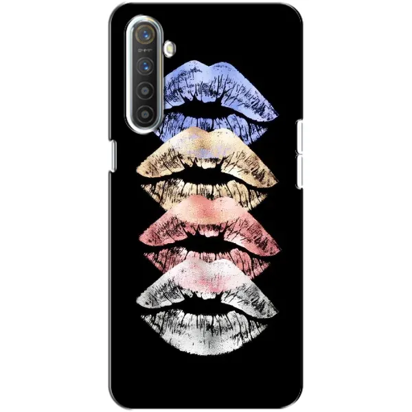 Чехол с рисунком «Губы» для Realme XT