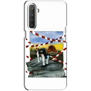 Чехол с принтом Собаки Патрон для Realme XT (Храбрый Патрон)