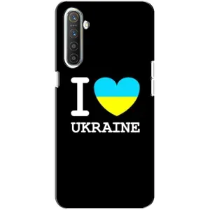 Чехол с Украинской символикой на Реалми ХТ (I Love Ukraine)