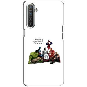 Чехлы для Realme XT (Для Христиан) (Иисус супергерой)