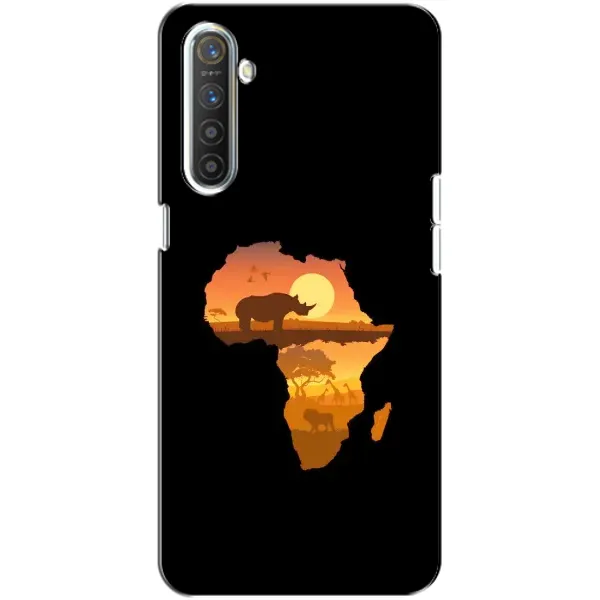 Чехол с рисунком «Карта» для Realme XT Чехол с рисунком «Карта» для Realme XT