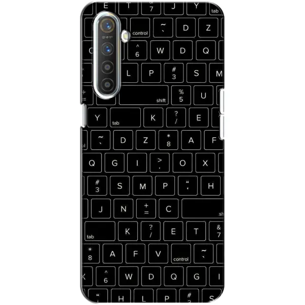 Чехол с рисунком «Клавиатура» для Realme XT