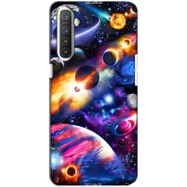 Чехол с рисунком «Космический мир» для Realme XT