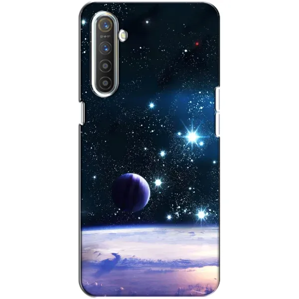 Чехол с рисунком «Космический вид» для Realme XT