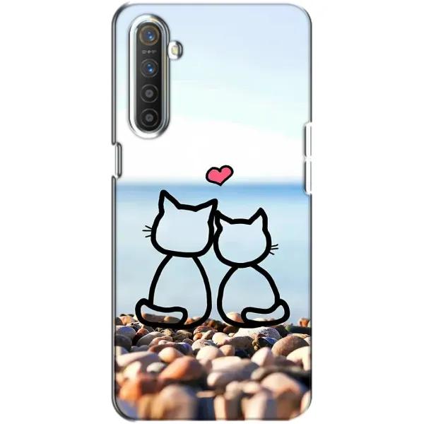 Чехол с рисунком «Котейки» для Realme XT Чехол с рисунком «Котейки» для Realme XT