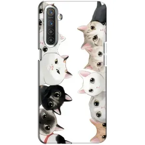 Силіконовий чохол з котиком для Realme XT (Коти)