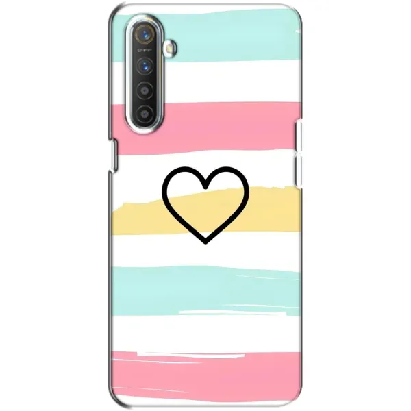 Чехол с рисунком «Красивое сердечко» для Realme XT Чехол с рисунком «Красивое сердечко» для Realme XT