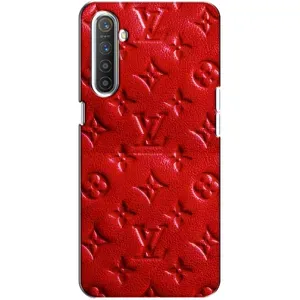 Текстурний Чохол Louis Vuitton для Реалмі ХТ (Червоний ЛВ)