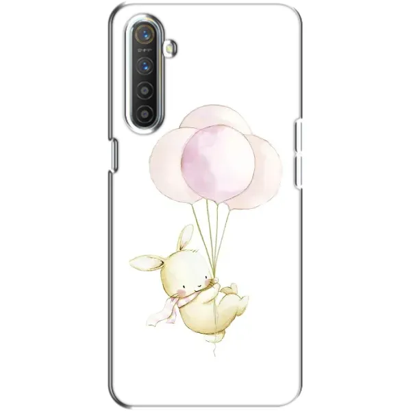 Чехол с рисунком «Кролик и шарики» для Realme XT Чехол с рисунком «Кролик и шарики» для Realme XT