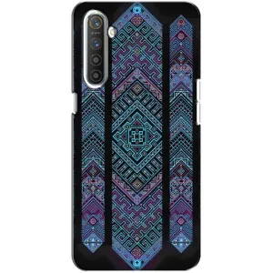 Силиконовый Чехол на Realme XT (Крутой орнамент)