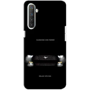 Чехлы с тематикой "Крутые машины" на Realme XT (Черный Land Rover)