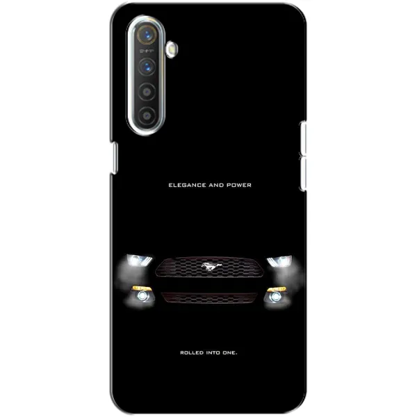 Чехол с рисунком «Черный Land Rover» для Realme XT