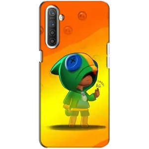 Чохол Бравл Старс для Realme XT (LEON в кофті)