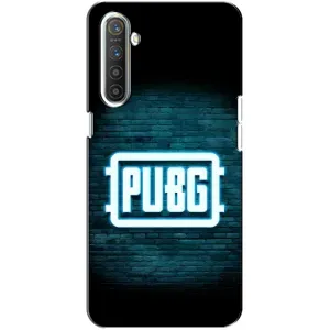 Чехол (TPU) с картинкой "Лого Пабг" на Реалми ХТ (Лого PUBG)