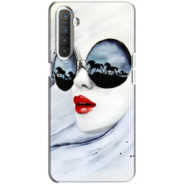 Чехол с рисунком «Любительница коней» для Realme XT Чехол с рисунком «Любительница коней» для Realme XT