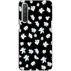 Чехол с ромашками на Realme XT (Маленькие ромашки)