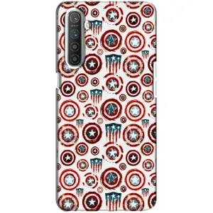 Чехол с Щитом Капитана Америки на Realme XT (Марвел щиты)