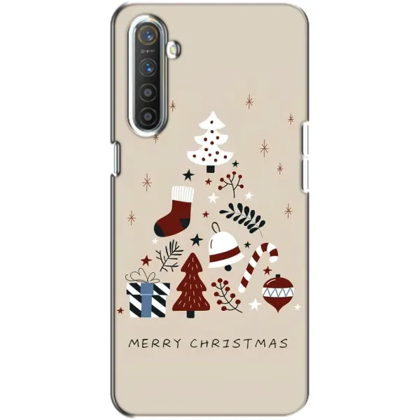 Чехол с рисунком «Merry Christmas» для Realme XT Чехол с рисунком «Merry Christmas» для Realme XT