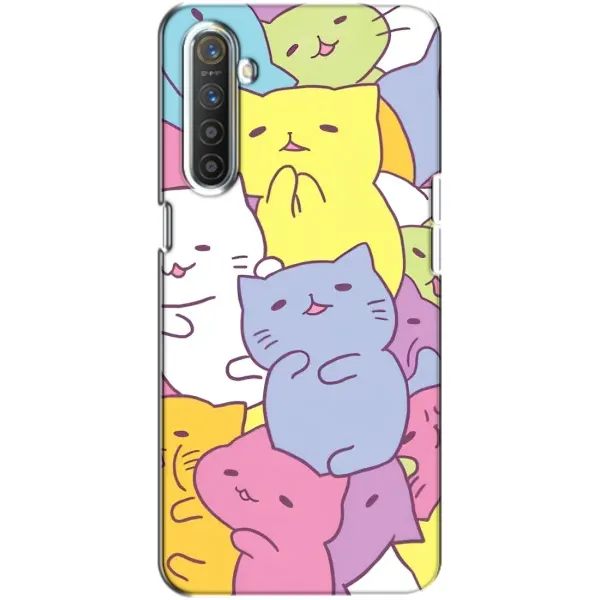 Чехол с рисунком «Милые котики» для Realme XT Чехол с рисунком «Милые котики» для Realme XT