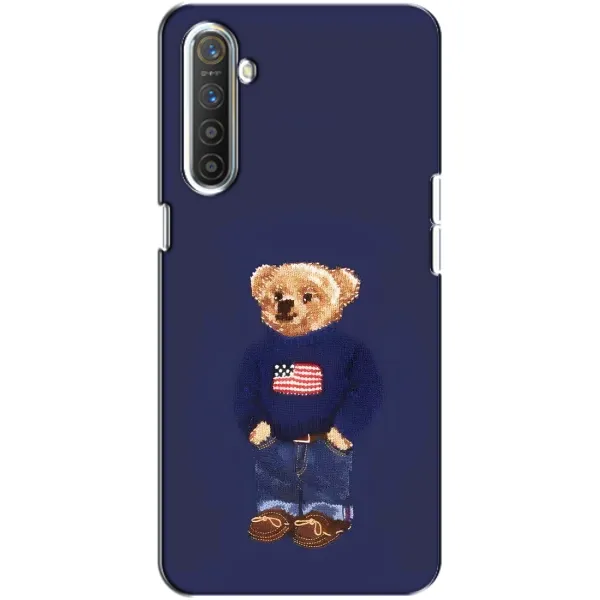 Чехол с рисунком «Мишка USA» для Realme XT Чехол с рисунком «Мишка USA» для Realme XT