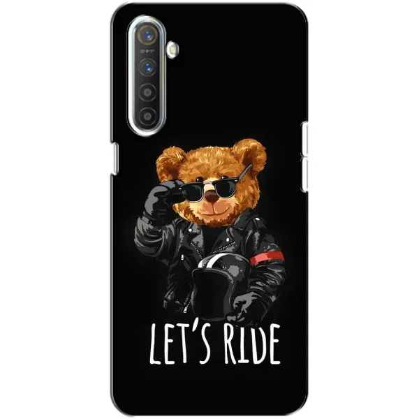 Чехол с рисунком «Модный Мишка» для Realme XT Чехол с рисунком «Модный Мишка» для Realme XT