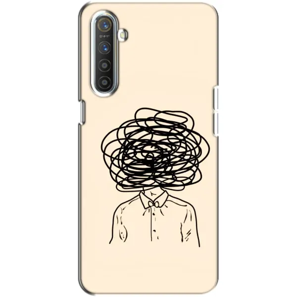 Чехол с рисунком «Мысли» для Realme XT Чехол с рисунком «Мысли» для Realme XT