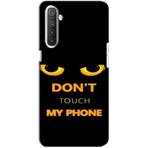 Чехол с Прикольным принтом на Realme XT (Не трогай мой телефон)