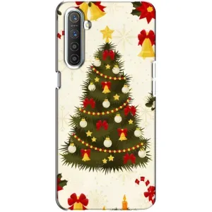 Чохол новорічна ялинка на Realme XT (Новорічний принт)