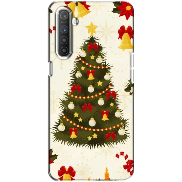 Чехол с рисунком «Новогодний принт» для Realme XT Чехол с рисунком «Новогодний принт» для Realme XT