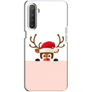 Чохол Санта Клаус для Realme XT (Оленя)