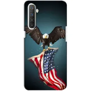 Чохол Прапор USA для Realme XT (Орел і прапор)