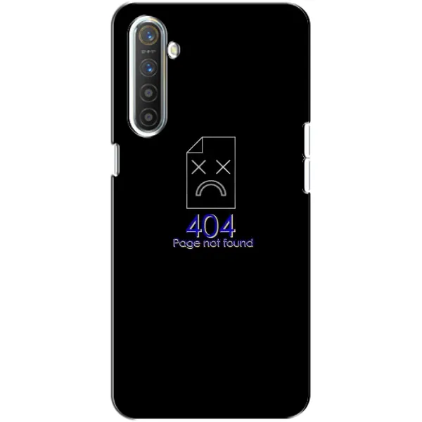 Чехол с рисунком «Ошибка 404» для Realme XT
