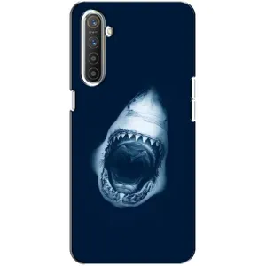 Силіконовий бампер з картинкою звірів для Realme XT (Пащу Акули)