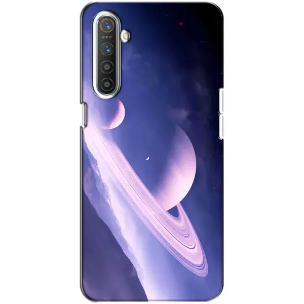 Чехол с рисунком «Планета в космосе» для Realme XT