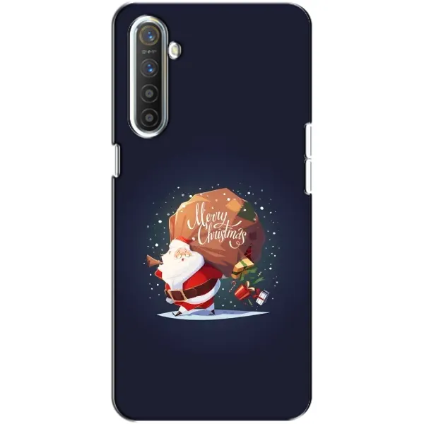 Чехол с рисунком «Подарки от Санты» для Realme XT Чехол с рисунком «Подарки от Санты» для Realme XT