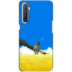Чехлы на военную тематику для Realme XT (Попадание)