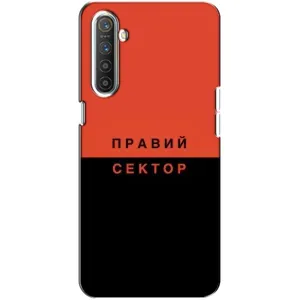 Чехлы УПА (Красно-Чёрный) на Realme XT (Правый Серктор)