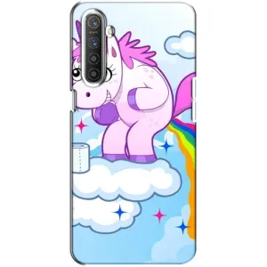 Чохол Unicorn на Realme XT (Веселка Єдиноріга)