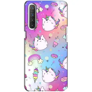Чохол Unicorn на Realme XT (Веселка і Єдинорог)