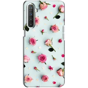 Чехлы с принтом Розочки для Realme XT (Разные цветы)