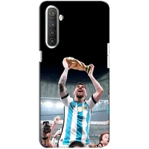 Чохли Лео Мессі Аргентина для Realme XT (Щасливий Мессі)