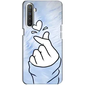 Чехлы (Знак сердечка) на Realme XT (Сердечка знак)