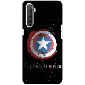 Чехол с Щитом Капитана Америки на Realme XT (Щит Капитана)