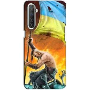 Чехол с картинкой (Патриотический КОЗАК) на Realme XT (Сильный Козак)